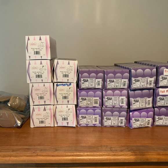 Assorted Girls Slip-On Jazz Boots - Picture 3 of 6